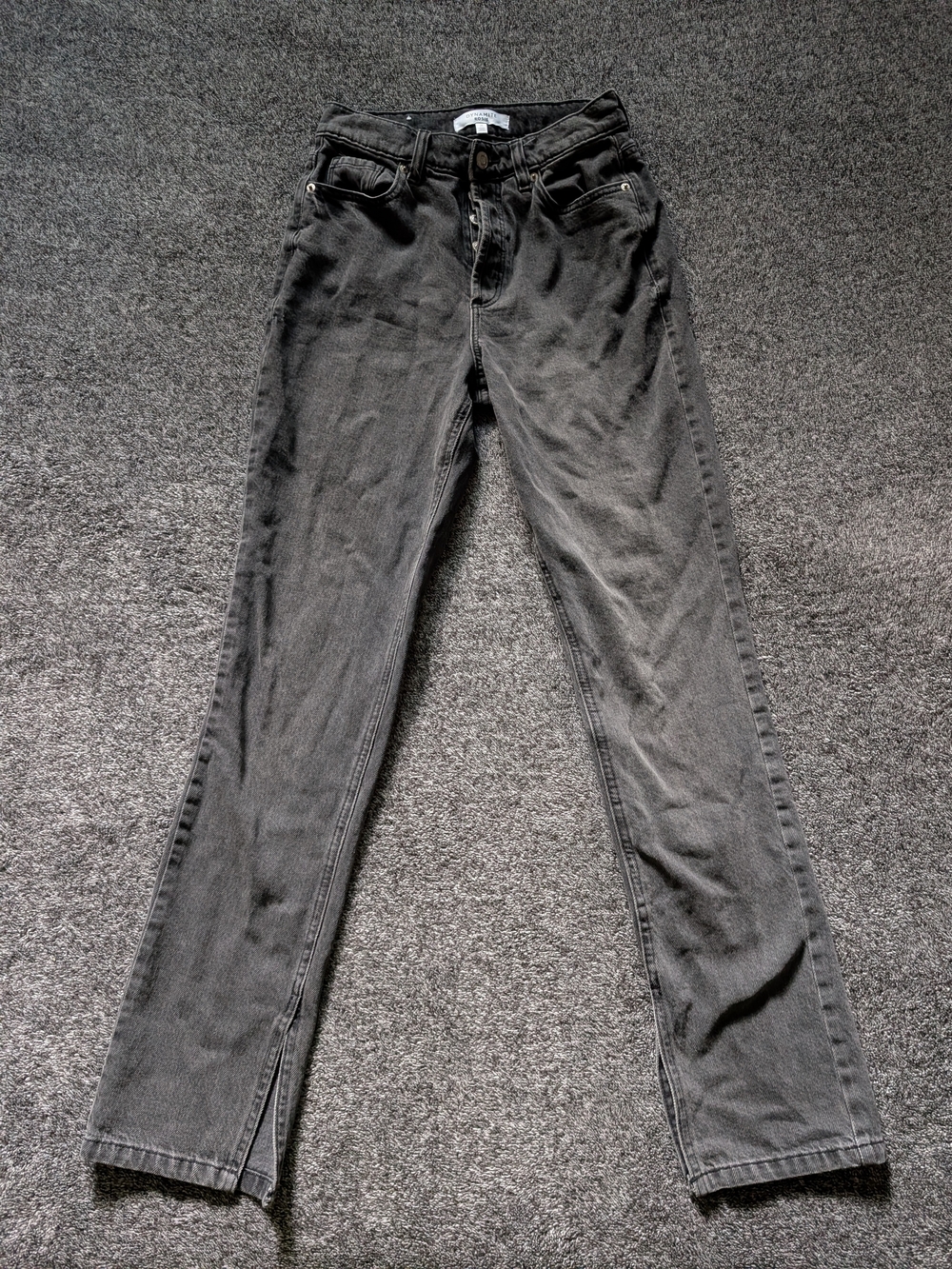 Dynamite Rosie Ultra High Waist Slim Jeans Black Waist 26